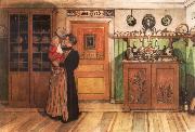 Carl Larsson Tuixt Christmas and New Years